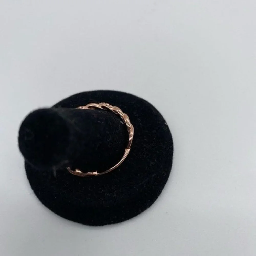 Half‎ and Half Chain and Metal Rope Chain Bangle Rose Gold 2 Size Available